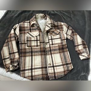 Garage flannel Vancity shacket, size medium